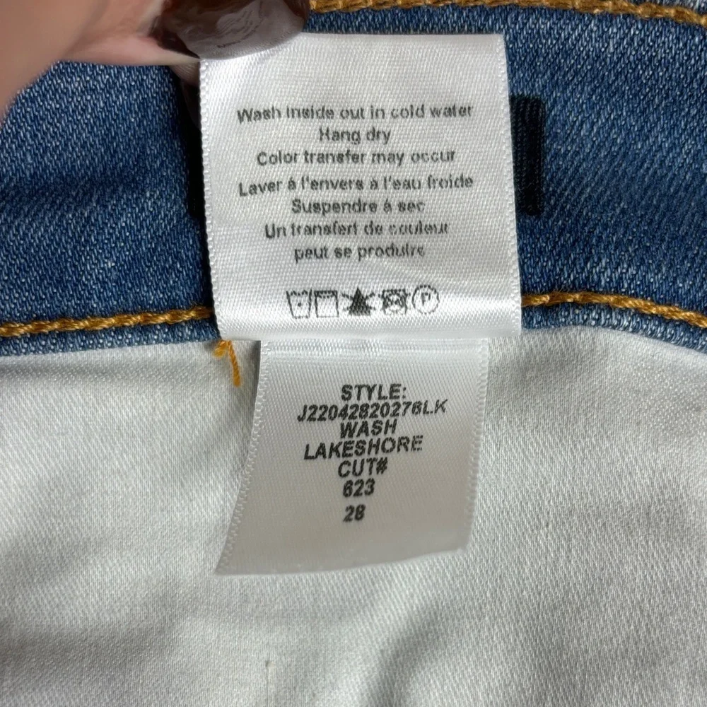 VERONICA BEARD CARLY KICK FLATE HIGH RISE JEANS